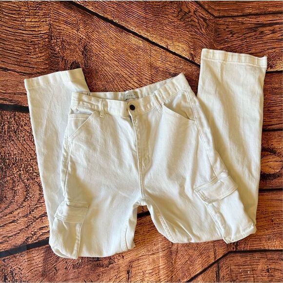 PacSun White Cargo Dad Jeans Size 26‎ - Picture 7 of 14